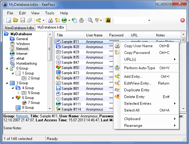 Windows 使用「KeePass」