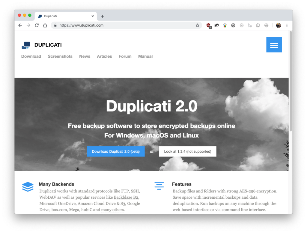 Duplicati